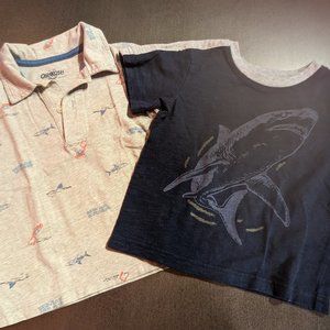 Pair of Shark Explorer Tops